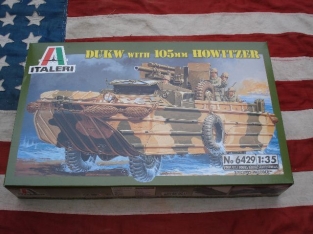 Italeri 6429  Dukw + 105mm howitzer